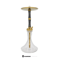 Diamond Hookah | Excelsior | Gold Clear