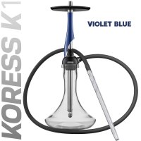 Koress Hookah | K1 | Violet Blue
