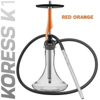 Koress Hookah | K1 | Red Orange