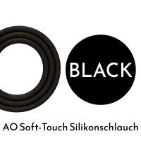 AO Soft-Touch | Silikonschlacu | Schwarz