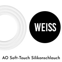 AO Soft-Touch | Silikonschlacu | Weiß